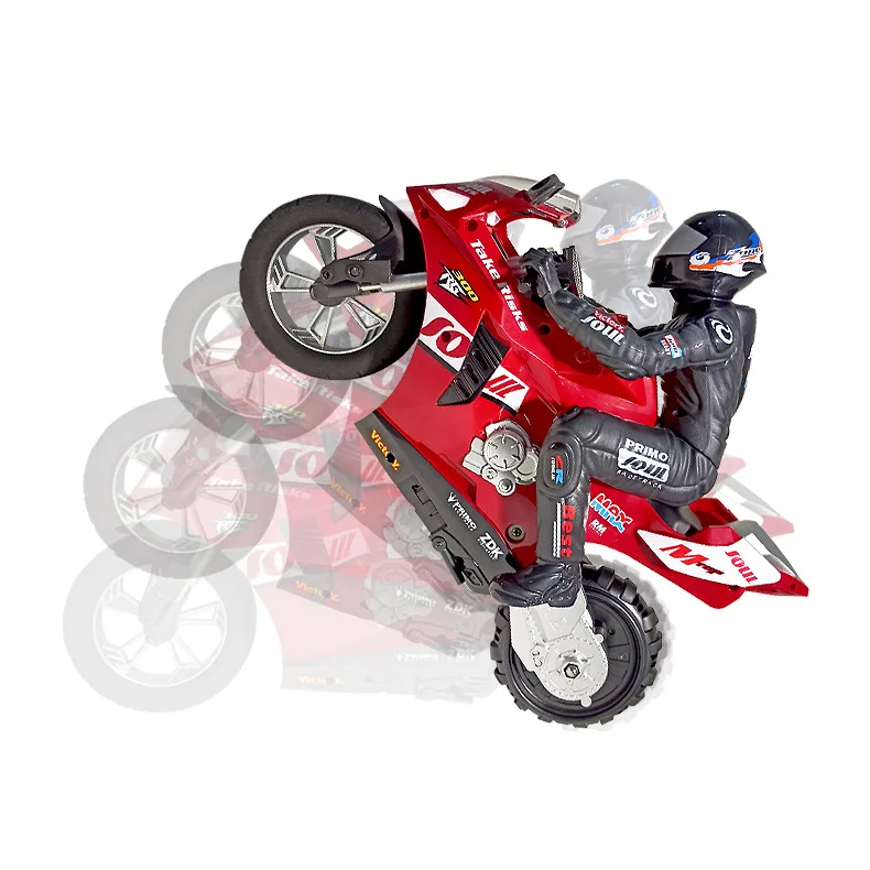 2.4g Rc Motorcycle 360 Rotating Single Wheel Drive Auto Balance Stunt Remote Control Rc Motorcycle Toy