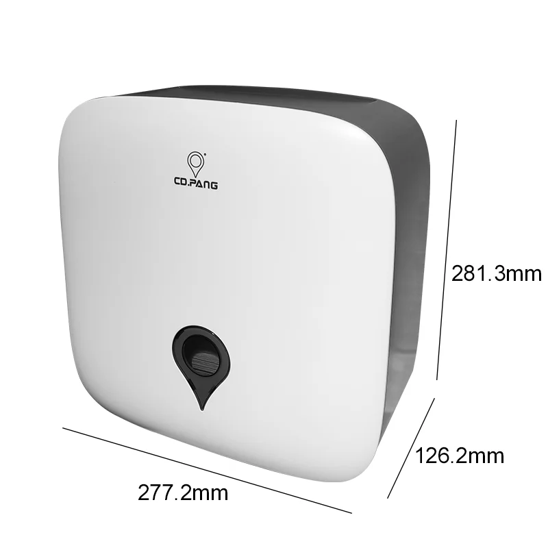 CD.PANG toilet paper tissue holder box gold decorative paper tower holder ABS Plastic toilet paper holder with shelf