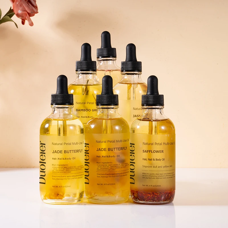 Private Label Organic Hair Nail Skin Face Facial Body Massage Rose Neroli Lavender Rosemary Eucalyptus Essential Oil