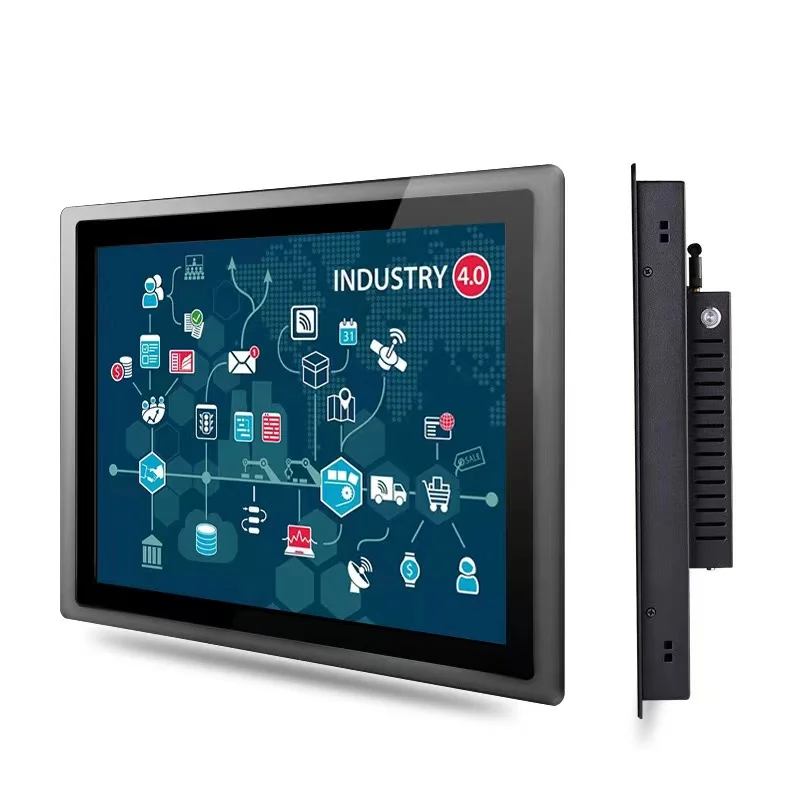 15.6-inch industrial all in one computers ip65 waterproof industrial panel pc 10 point capacitive VGA industrial panel pc