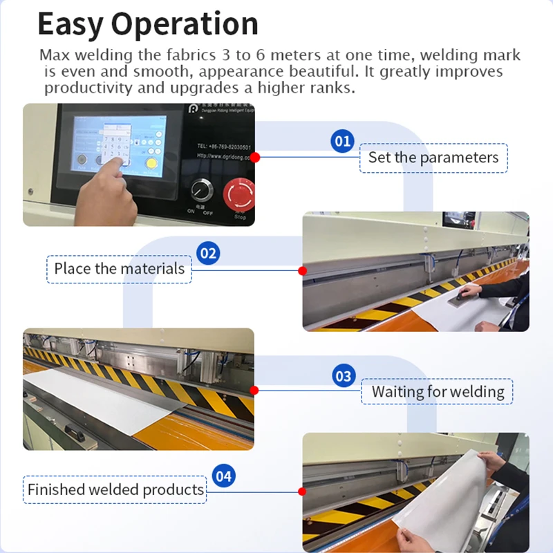 Unique Multifunctional Roller Blinds Welding Machine