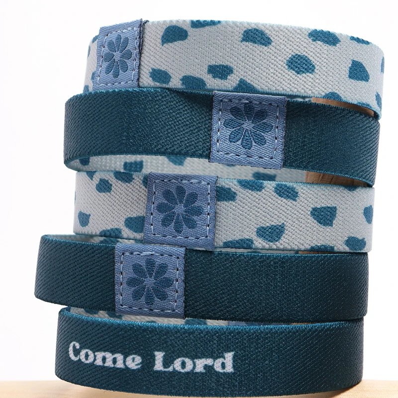 nfc bracelet bracelet elastic wristband strong stretchy custom logo bible positive words rfid elastic chip wristband