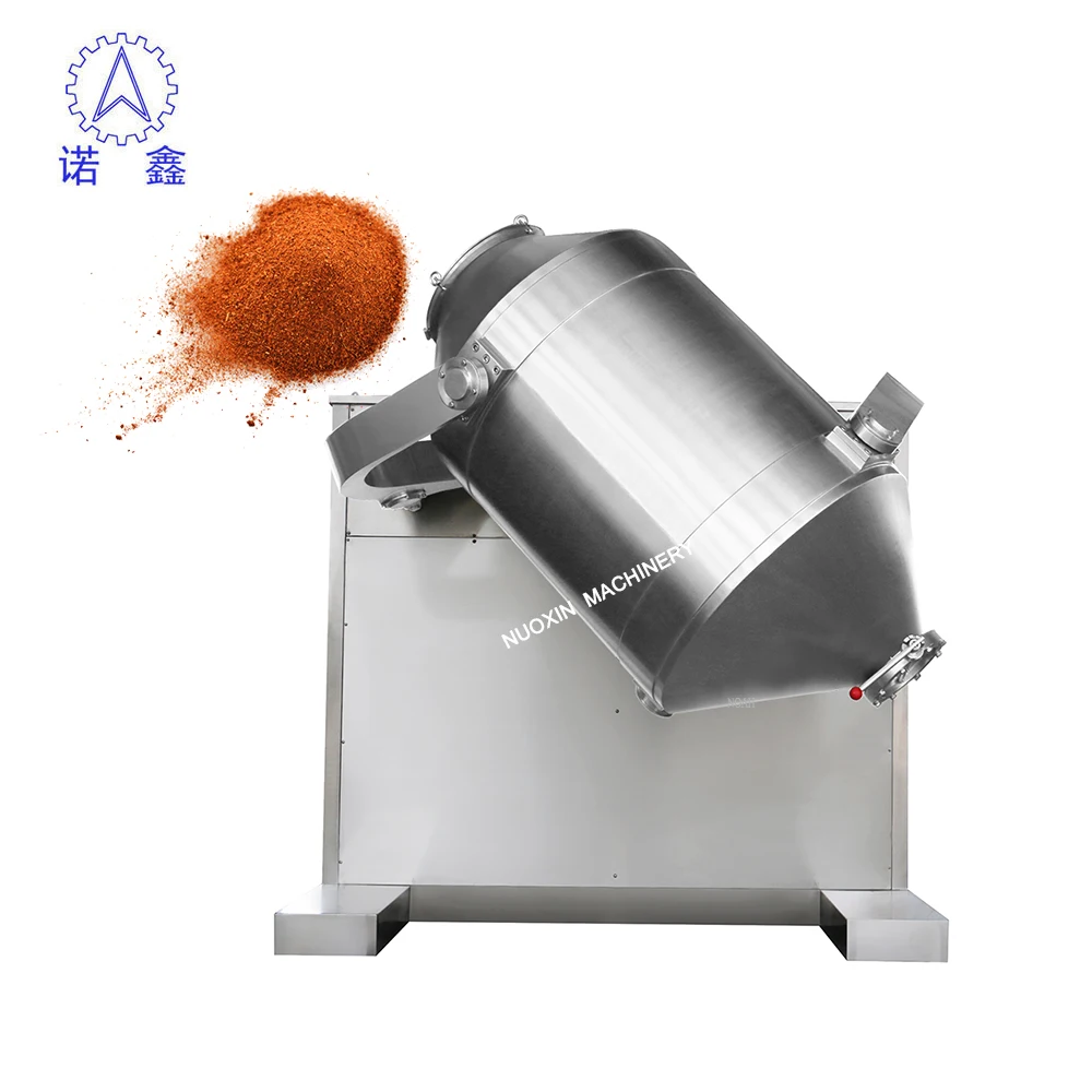HD-50 Laboratory Chemical Coffee Herbal Powder Mixing Machine Equipment 3D Mixer Machine