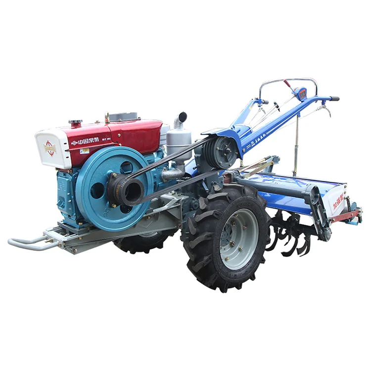 12Hp Diesel Farming Machine Power Tiller Cultivators Potato Corn Harvester Agricultural Farm Tractor Cultivator