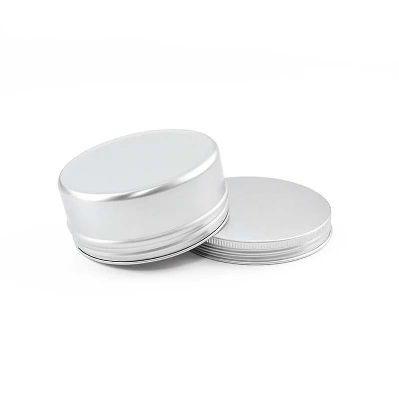 Factory Custom Small round Empty Metal Can Container Custom Aluminium Jar for Candle Tin Packaging