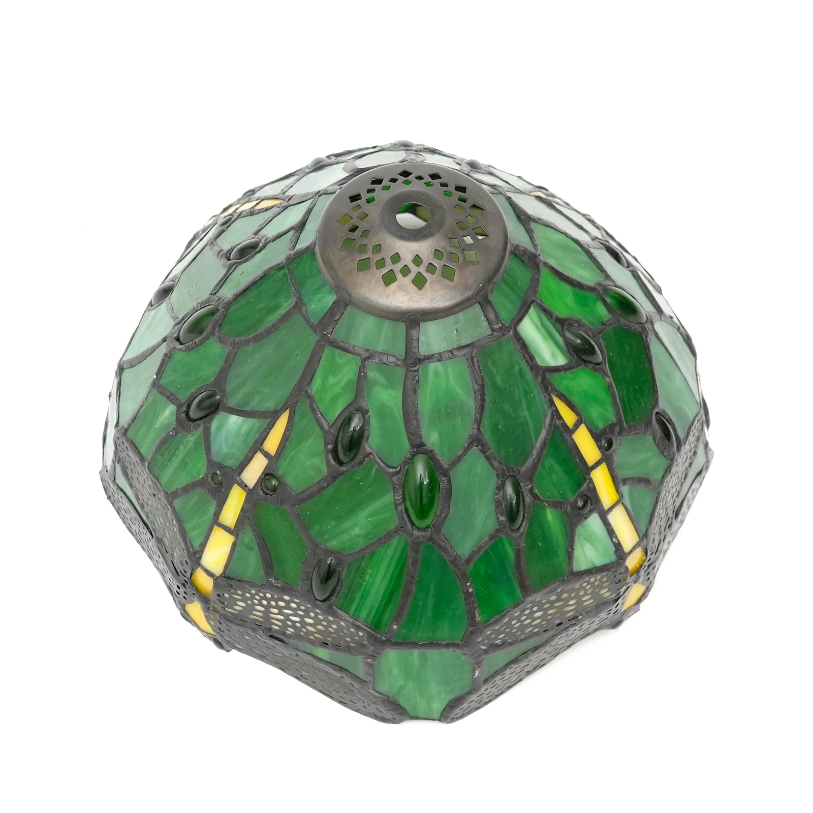 Лучшее качество сменный абажур в стиле Тиффани 8-дюймовый небольшой витражный только для настольных ламп