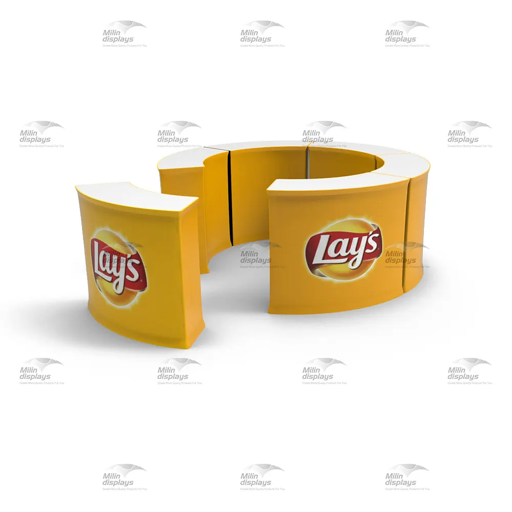 360 год выставочные столы круглой формы с индивидуальным