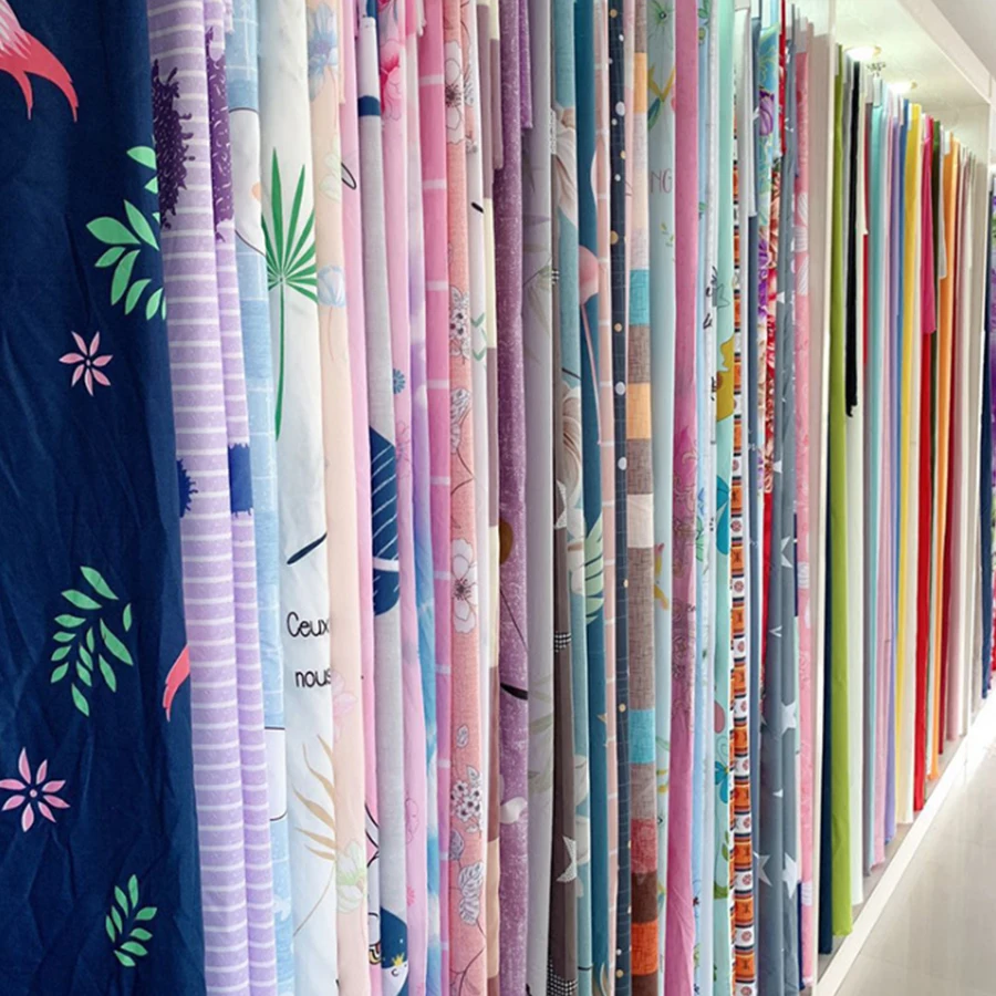 Good Quality Soft Smooth Stretch Printed Polyester Fabric Tecido Impresso De Poliester For Dress Sewing