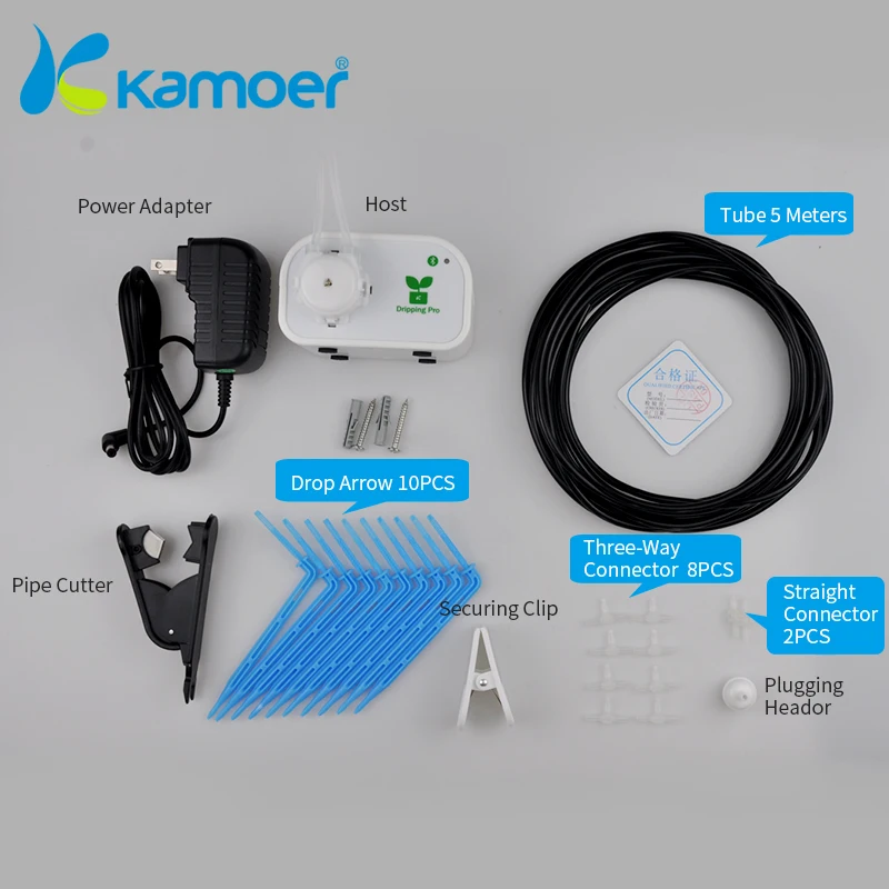 Kamoer Dripping Pro Blueteeth умный автоматический ирригационный шлюз микрополив водяной насос Система таймера сад Капельное сельское