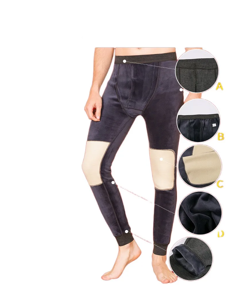  New Design Comfortable Intimate Polyester Knee Pads Elastic Warm Men