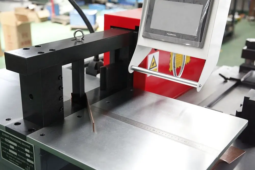 Copper busbars hole punching cutting horizontal vertical bending machine CNC hydraulic machine