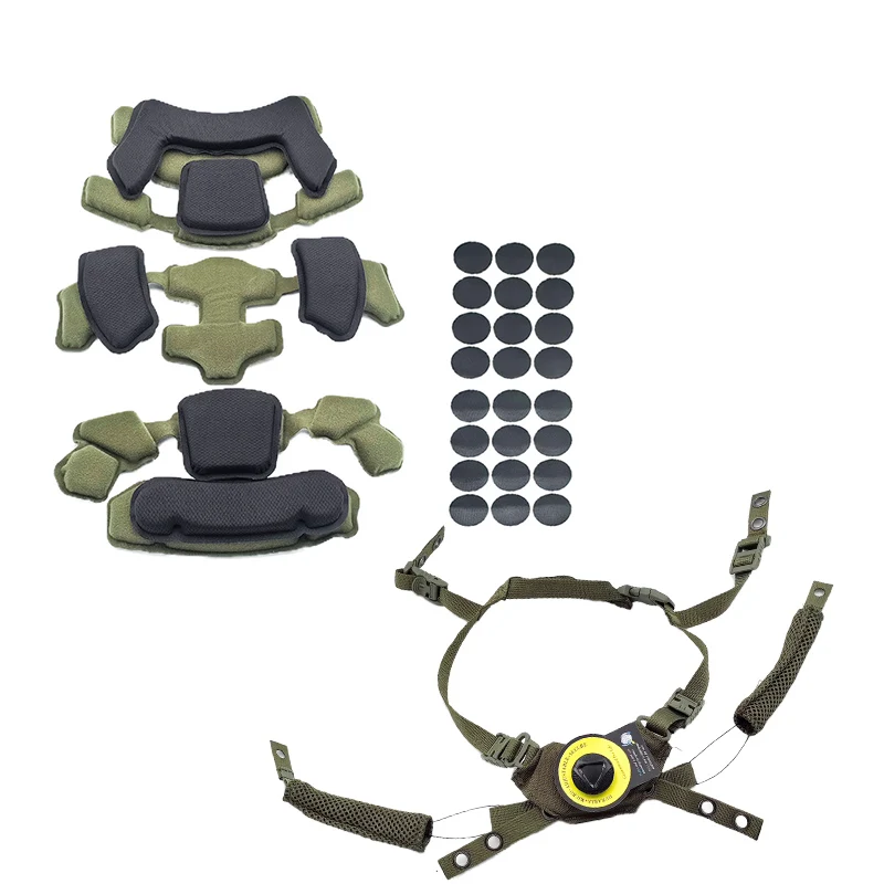 Hot Selling Eva Pad Kit Tactical Helmet Padding Helmet Suspension System FAST MICH Adjustable Tactical Helmet Accessories