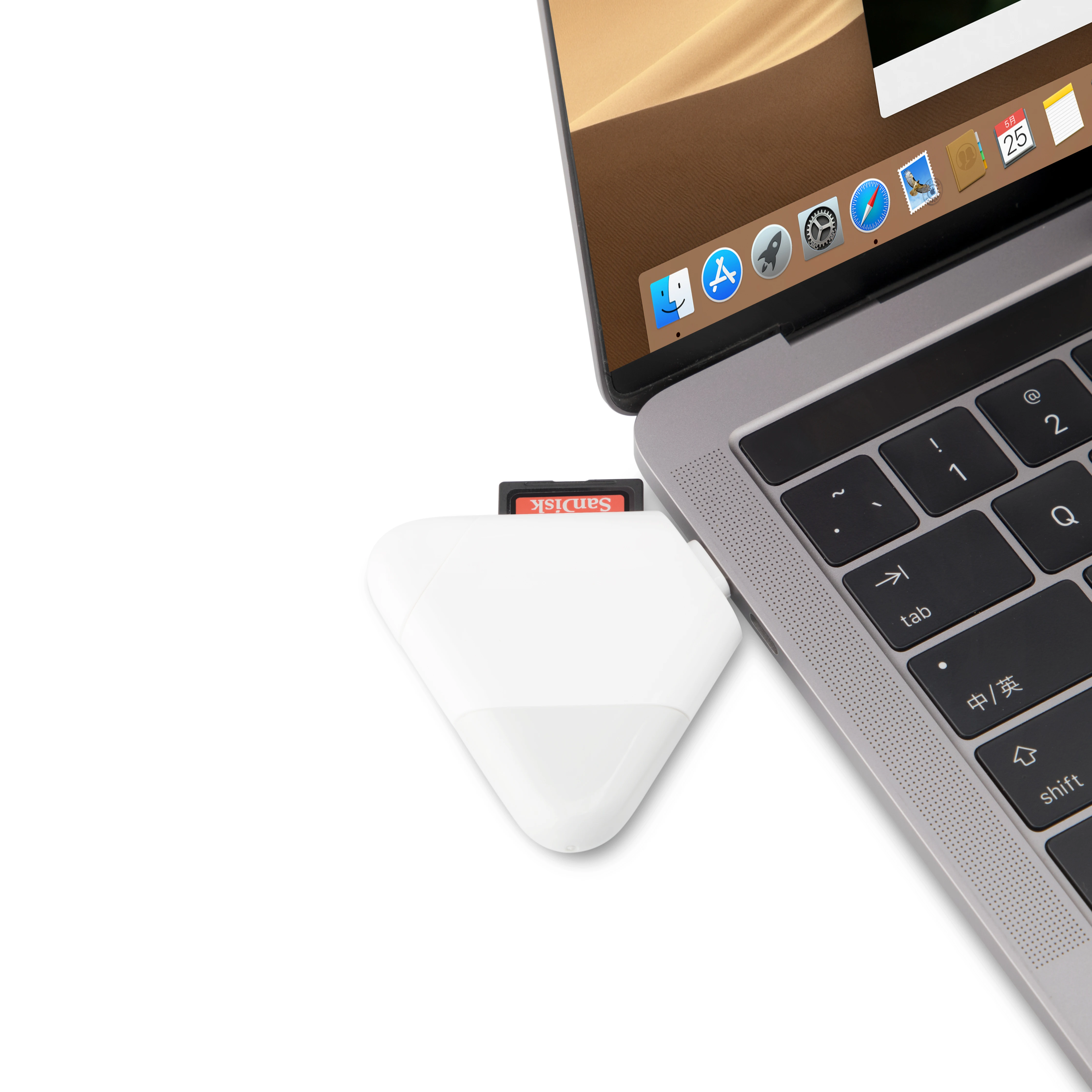 3 in 1 usb type c lighting fast SD TF otg tablet mobile phone magnetic card reader