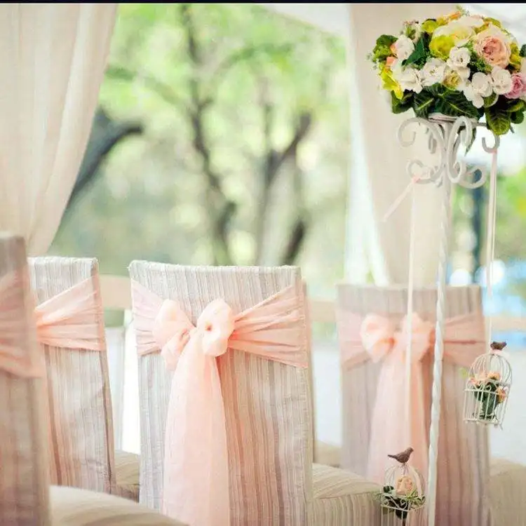 Банты для стульев из органзы