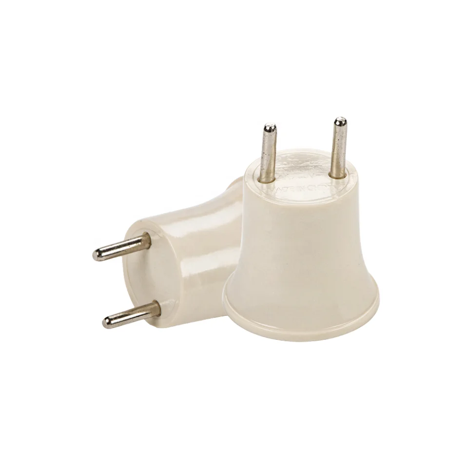 EU E27 plug lamp socket E27 lamp holder conversion in line socket