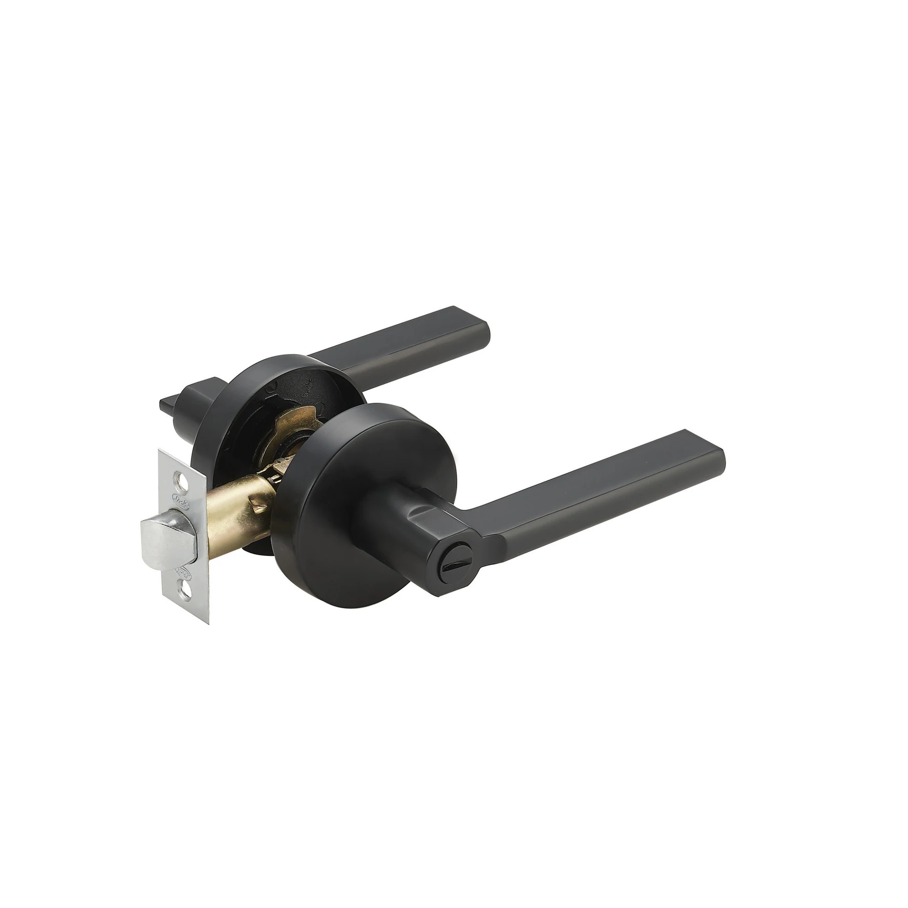 Hot Selling OEM American Modern Grip Door Lever Tubular Cylindrical Lockset Keyed Handles With Door Latch