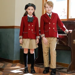 Factory Comfortable Primary Clothes Designs Blazer School Shirts Uniform