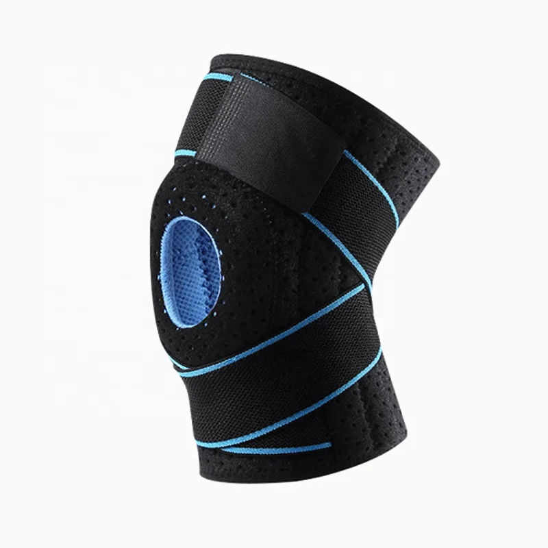 Professional Sports Basketball Mountain Bike Arthritis Silicone Anti Collision Breathable Knee Pads