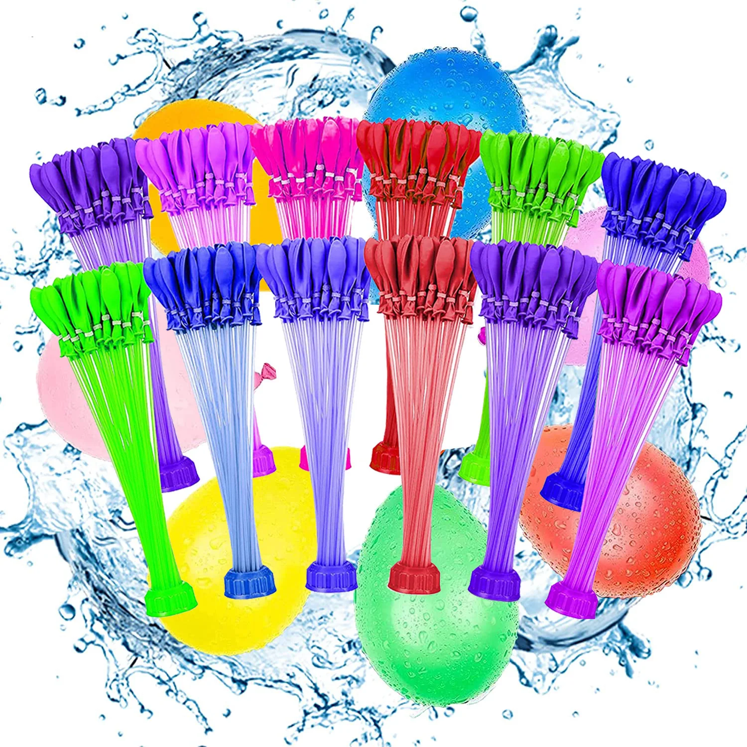 Cheap Price Summer Toys Children Self Sealing 111 Pack Water Balloons Bomb  Latex Emulsion Fast water  Balloons Toys
