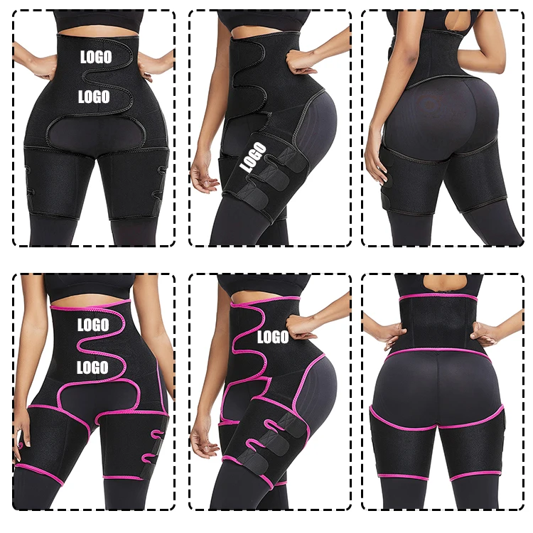 Top Selling Abdominal Tummy Control Neoprene Waist Trainer Fat Burning High Elastic Women Thigh Eraser Waist Trainer