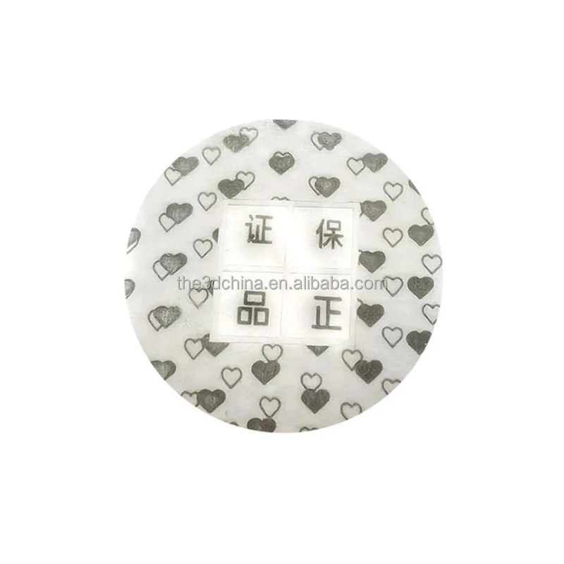 3D Lenticular Printing Hologram Sticker Security Anti Counterfeiting Label For Packaging