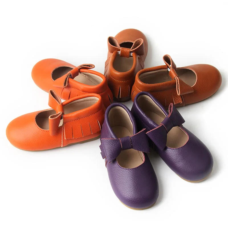 Индивидуальный дизайн; Вечерние туфли принцессы с бантом и кисточками для девочек; Детские модельные туфли