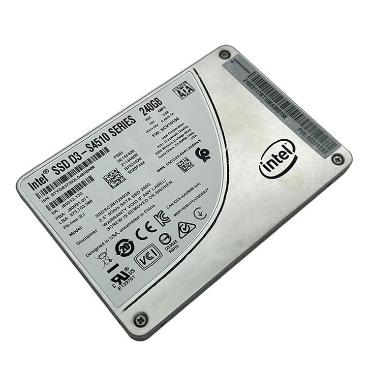 Solid state drive Dell ssd 480GB 2.5in SATA 6Gbps server hard drive for