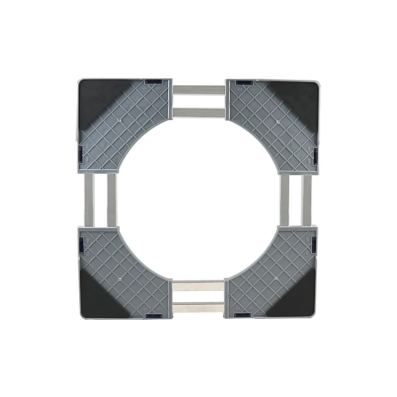 Anti-vibration adjustable washing machine refrigerator air conditioner fixing bracket