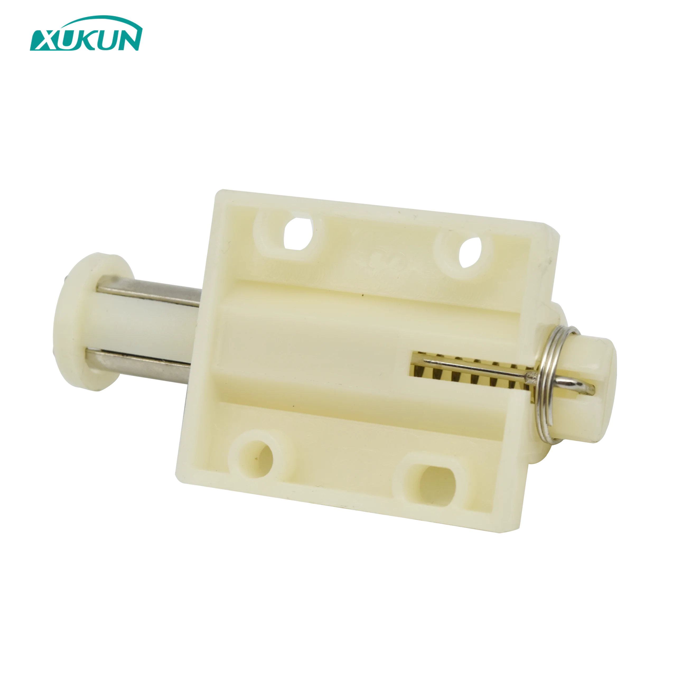 XK814-2 Plastic black door catch rebound magnetic red door catch magnet catcher