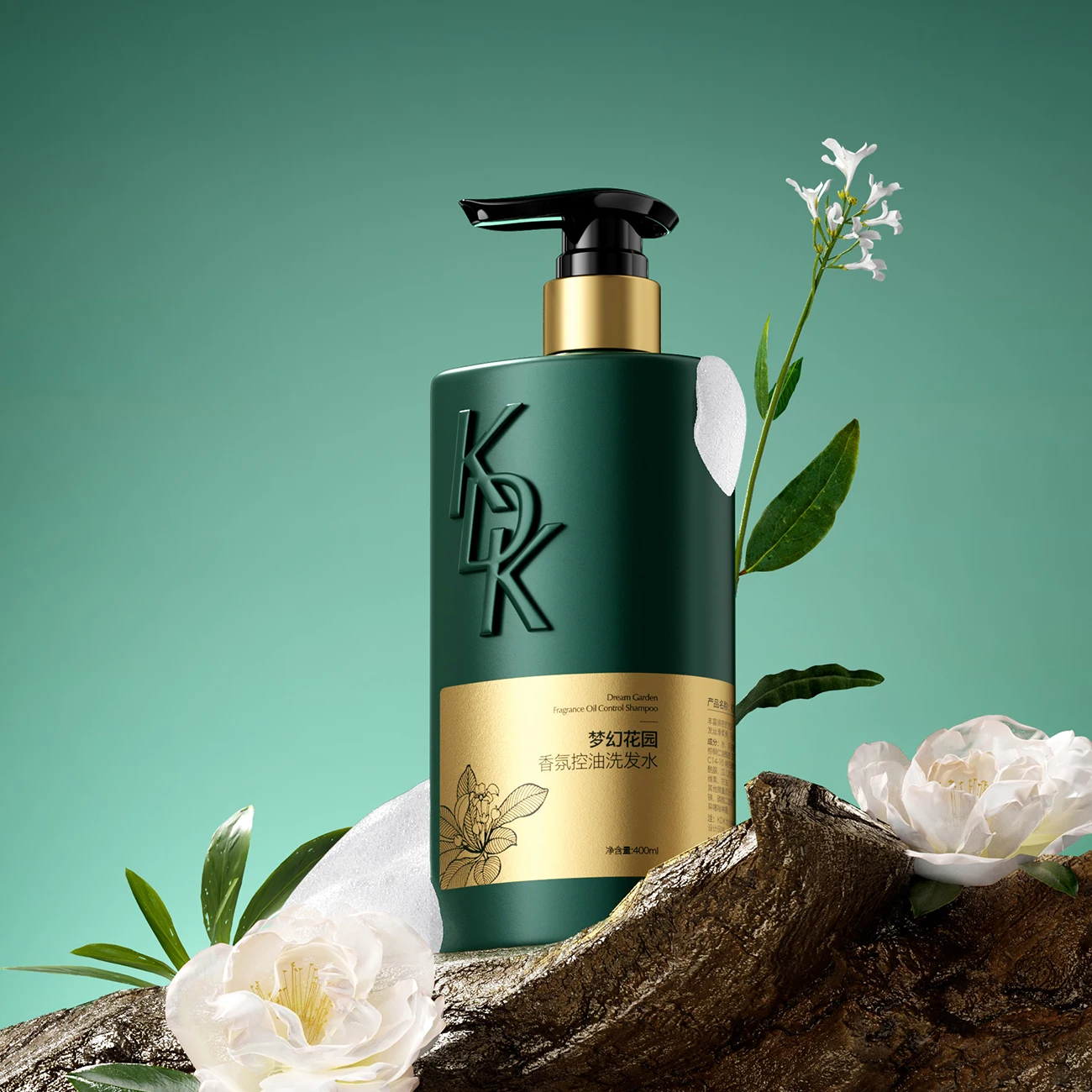 Private Label Hair Care Damage Repair Fluffy Oil Control Anti-Dandruff Shampoo For Everyday Home Use 400ml