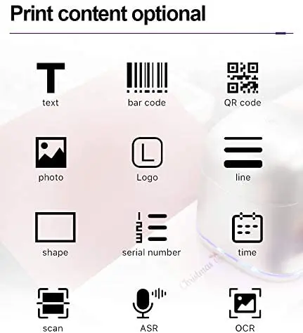 Pekoko Mark Electronic Marking Device/Multi-Colored Imprint/Digital Stamp/Mobile Printing