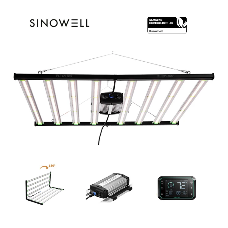 Advanced Daisy Chain DLC/ETL/CE/TISI Approved Full Spectrum Lm301H Evo/301B Flexstar Led Grow Light 645W 720W 800W