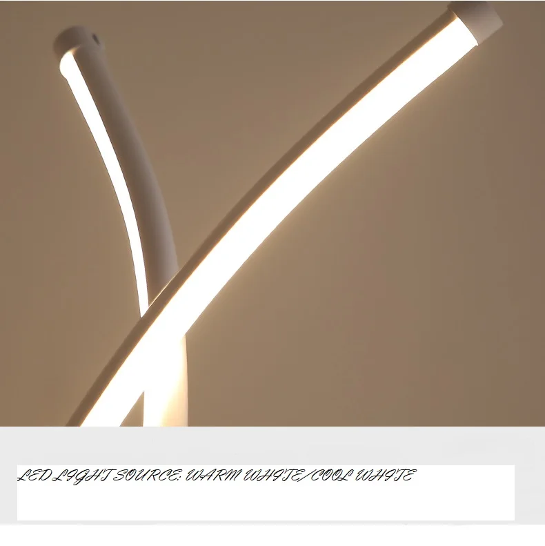 Project Minimalist LED light modern pedal switch floor lamp 5 stars hotel floor light decorative floor lamp for bedroom