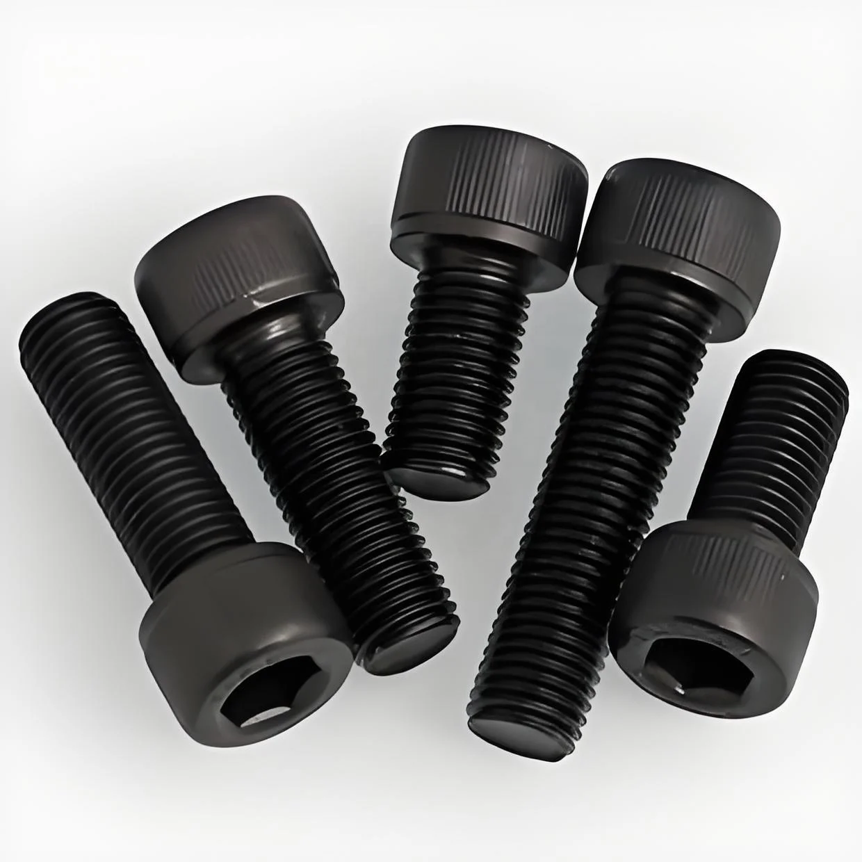 Grade 12.9 High-Strength Black Hexagon Socket Screw Carbon Steel with Cylinder Head Bolt-Manufacturer Direct Wholesales