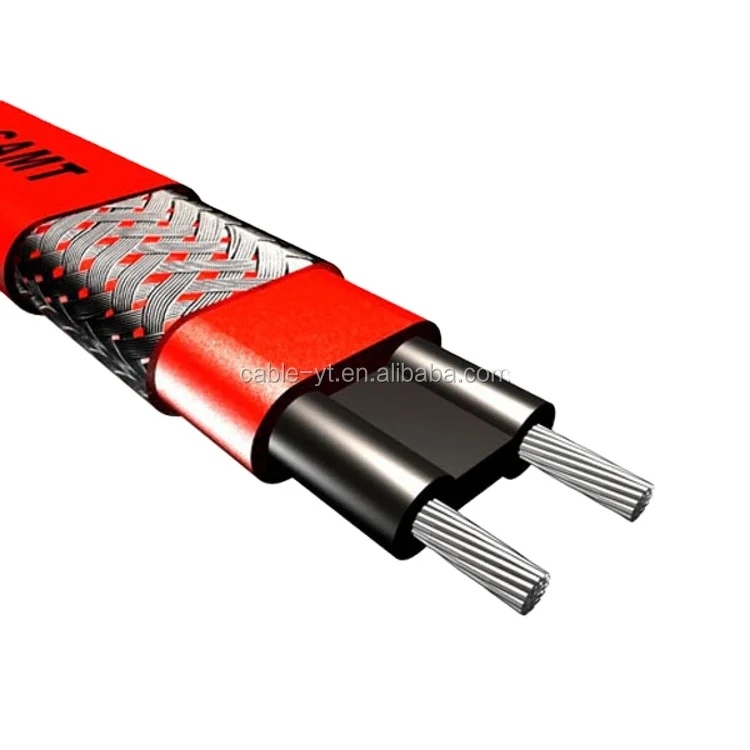roof pipe driveway low voltage 220v electric self-regulating heating cable