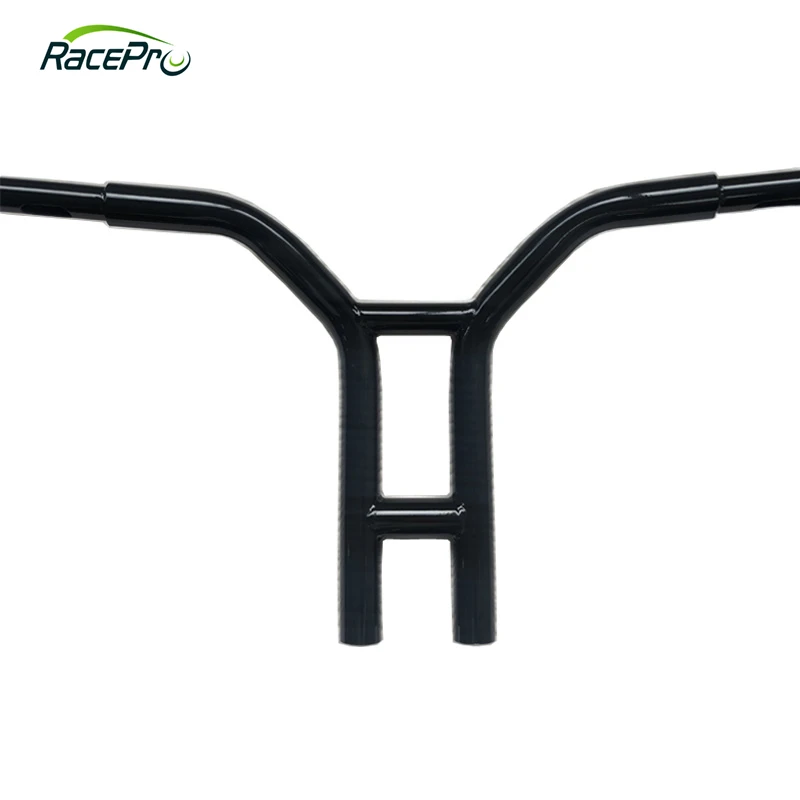 32mm 12 14-inch DS Gangster elevated T handlebars modified Sports Dana soft tail Black Custom handlebars  for Harley Davidson