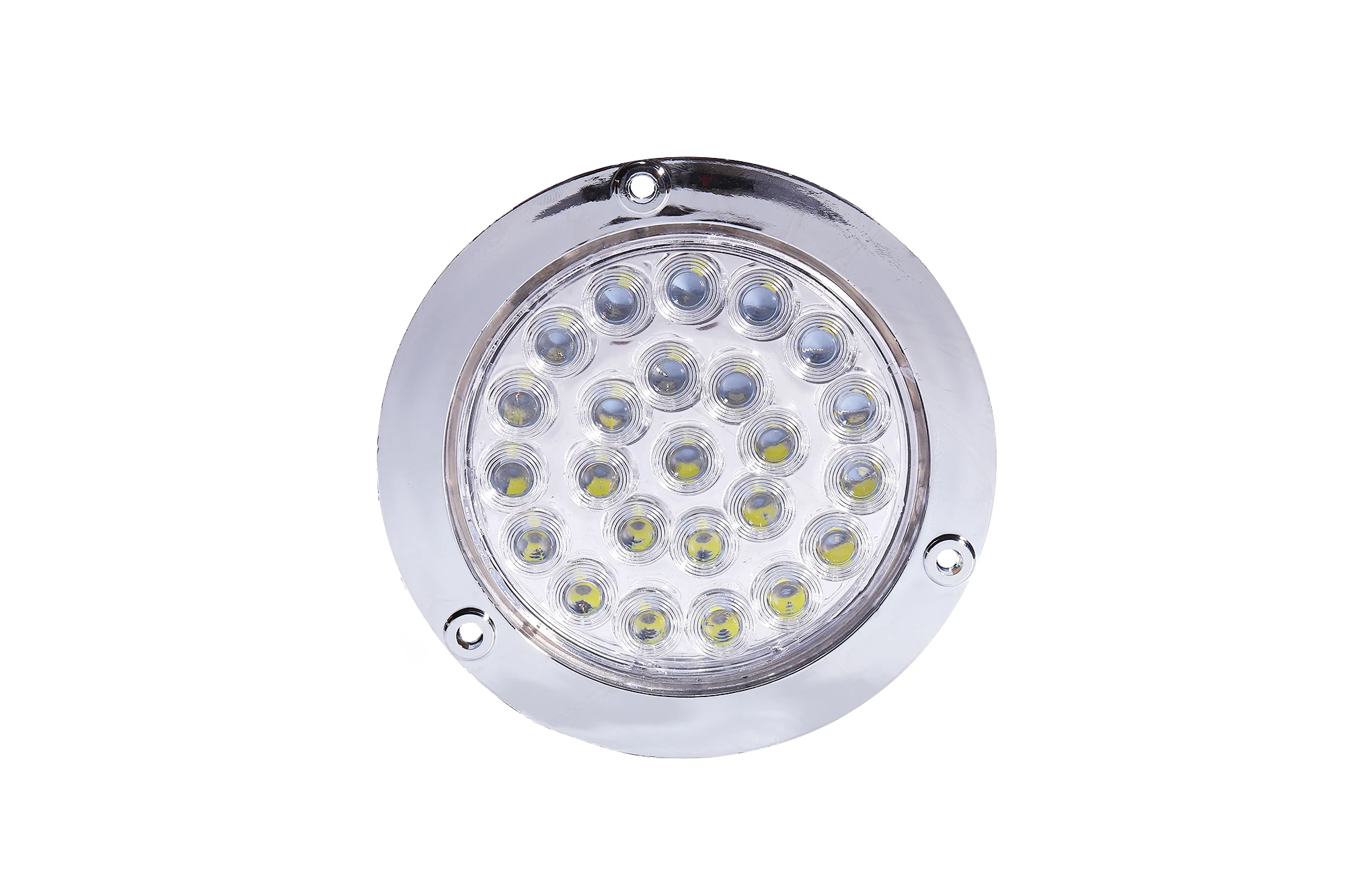  12/24 в 24 LED красный белый Янтарный водонепроницаемый грузовик Трактор Прицеп Хвост Стоп/поворот/тормоз/задние фонари из нержавеющей
