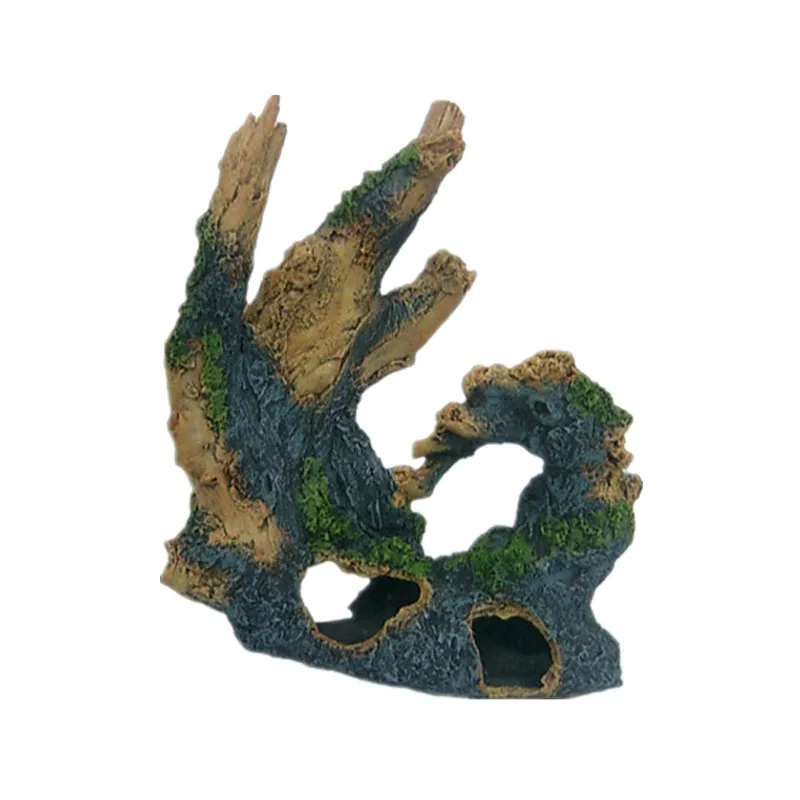 
polyResin artificial tree root aquarium ornament 