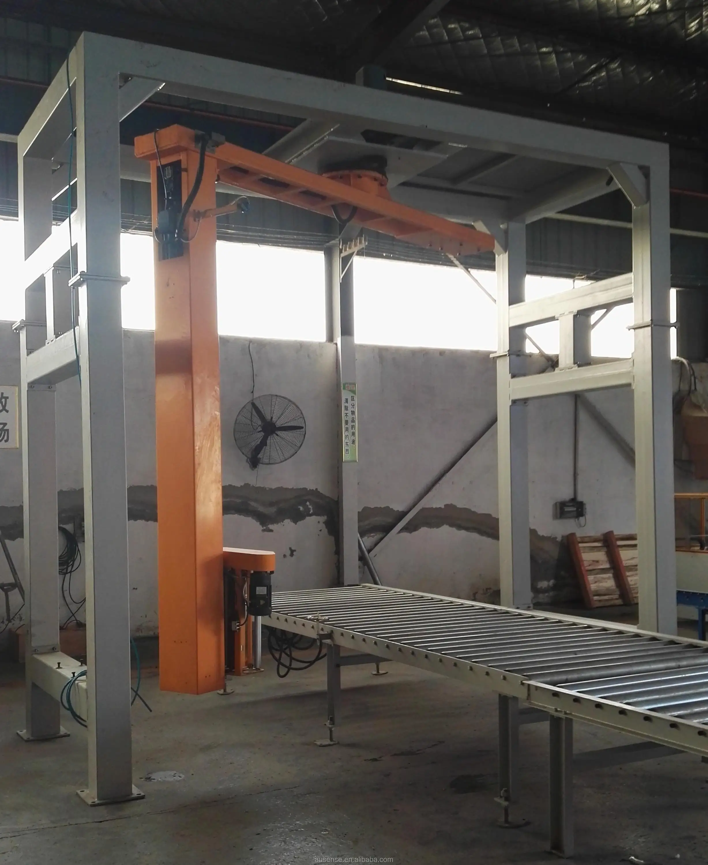 Automatic Rotary rotating arm pallet Stretch Wrappers