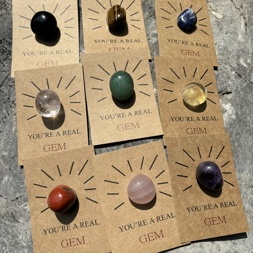 Natural Stone Amethyst Rose Quartz Gem Healing Crystal Stone