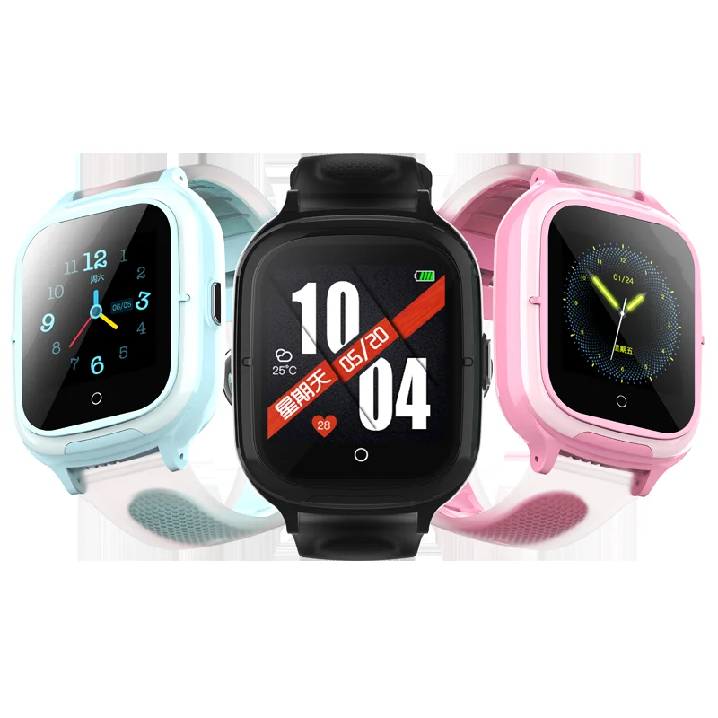 IP67 Step Counter WIFI LBS Kids 4G Gps Watch with BT AI Payment