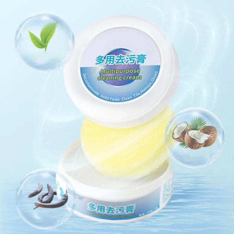 Multifunctional Cleaning Cream Water-free Scrubbing Yellowing Anti-Oxidation Whitening Multi-purpose Shoe Decontamination Cream