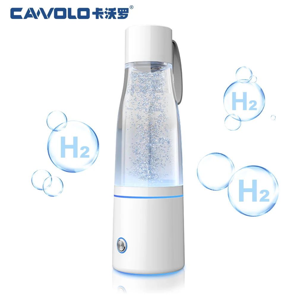 CA-306 SPE technology electrolysis hydrogen water ionizer bottles 5000ppb hydrogen generator bottle