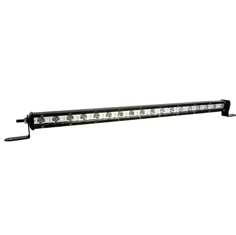Factory Price Auto Super Slim LED Light Bar Single Row 19 inch 54W 4X4 LED Work Light for universal cars