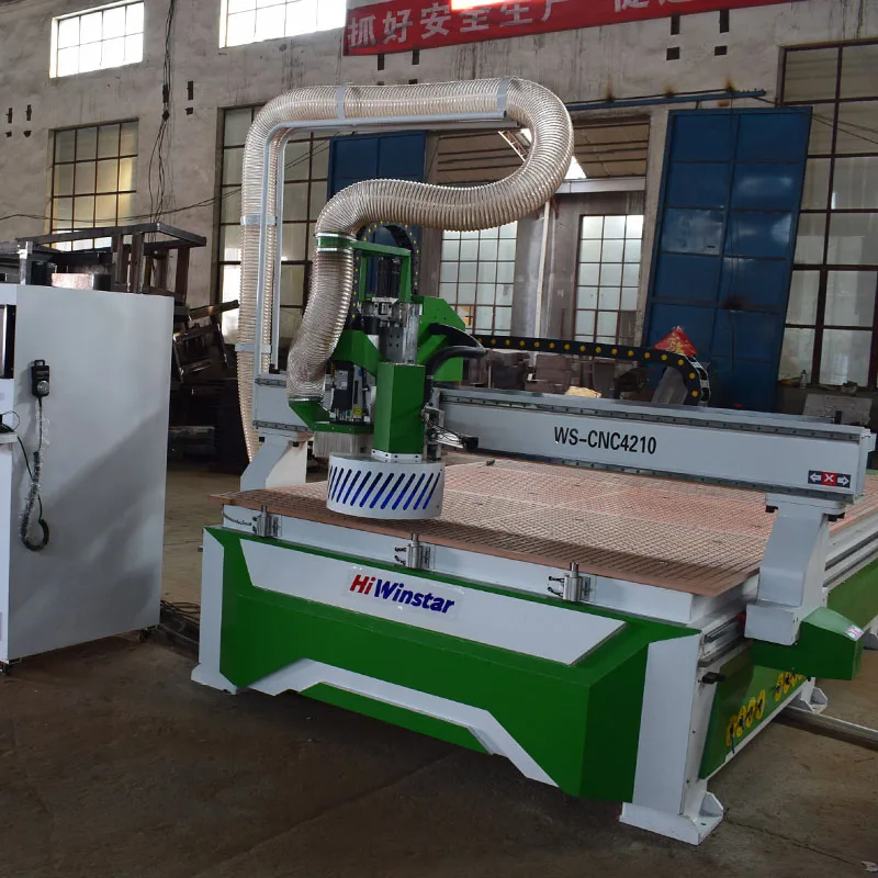 WS12-1325 Atc Center Wood CNC Router Machine 3D Carving Furniture Making