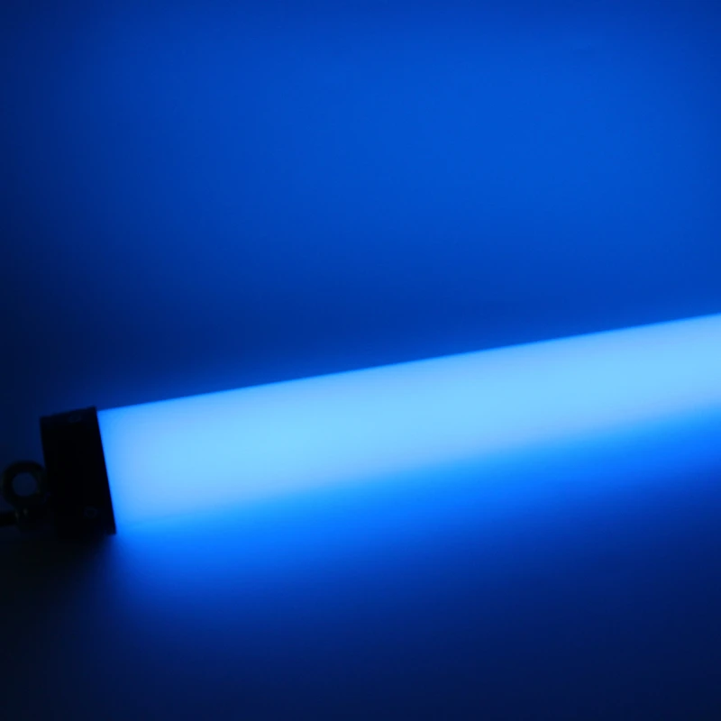 Праздничное освещение dc24v dmx управление rgb 360 Светодиодная подвесная трубка освещения
