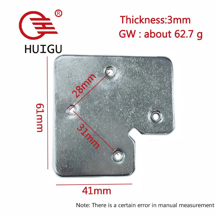 aluminum frame connector metal corner code to joint aluminum frame profile