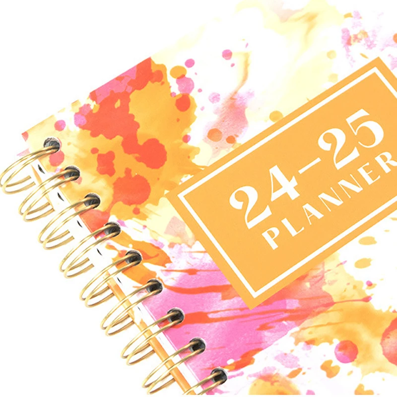 Ready to Ship Custom Designs Hot Money Saving Finance Yearly Daily Weekly Monthly Organizer Planner Notebook 2024