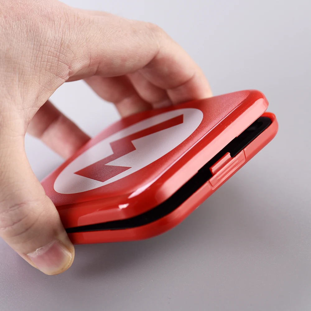  2021 Popular Card Box Used For Nintendo Game Storage Pure Color Drawing Small Fresh 12 Can Be