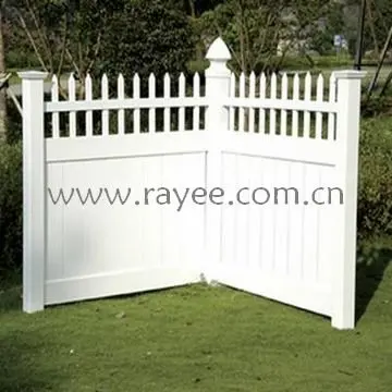 ASTM Certified 20 Years Lifetime Warranty pvc fence vinyl fence panels pvc fence models